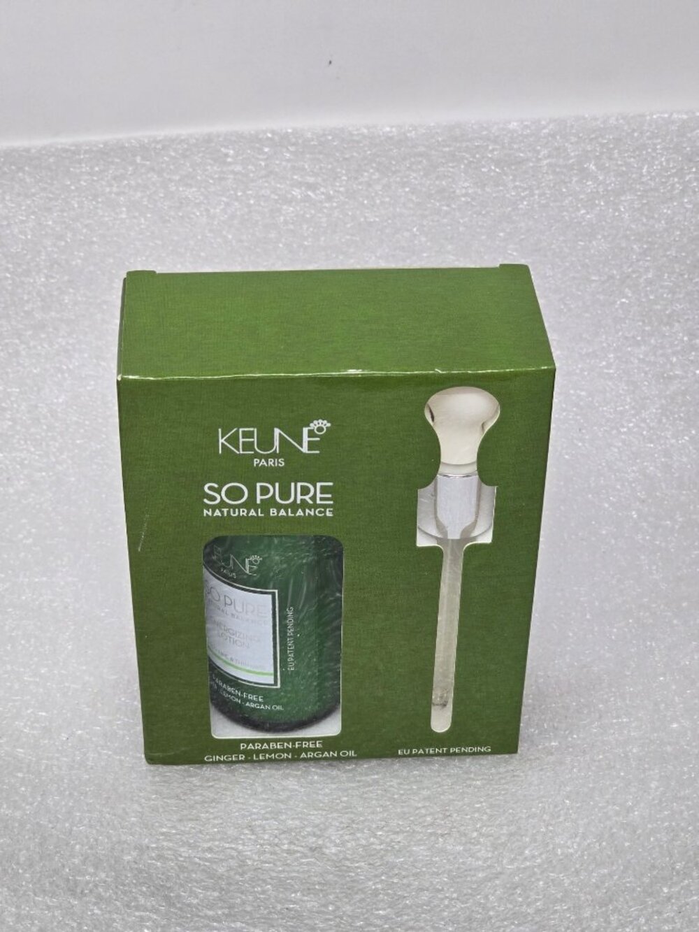 Keune So Pure Natural Balance Energizing Lotion Ginger Lemon & Argan Oil